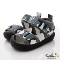 ★Arnold Palmer雨傘童鞋-專櫃品牌護趾迷彩學步鞋8203203灰(中小童段)