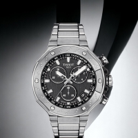 TISSOT 天梭 官方授權 T-RACE 三眼計時運動腕錶 男錶 手錶-T1414171105101/45mm 送禮推薦