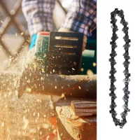 Mini Chainsaw Chain 4inch Replacement Chain For Cordless Chainsaw Suitable For Branch Cutting Gardening