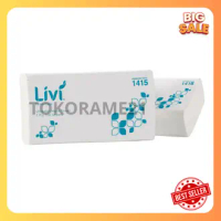 Tisu LIVI ESSENTIAL Tisu Wastafel Tisu Dapur Tisu 1 Ply