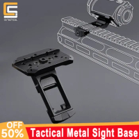 WADSN StrikeTactical Metal Side Sight Mount Base T series/RMR Holographic Sight Offset Mount Bracket For 20mm Picatinny rail