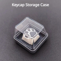 ECHOME Customised Keycap Cases Collectible Individual Keycaps Keyboard Cap Silica Dust Box Organiser Desktop Decoration