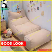 Reclining Chair Bean Bag Lazy Sofa COVER Small Apartment Bedroom Balcony Small Sofa Lazy Chair Reclining Chair L3
