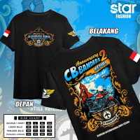 Kaos Cb Bandara Kediri Anniversary 2 Tahun Katun Combed 24s - Hitam, M
