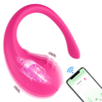 Wireless Bluetooth Dildo Vibrator Sex Toys for Women Remote APP Dual Control Wear Vibrating Vagina Ball Panties for Adult