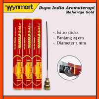 Dupa Hexa Wangi India Darshan Incense - 23 cm Aroma Maharaja Gold