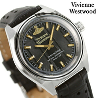 ヴィヴィアン ウエストウッド シデナム 39mm クオーツ 男錶 男用 手錶 品牌 VV251BKBK Vivienne Westwood ブラック 記念品