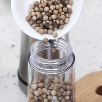 Leten Alat Penggiling Biji Lada Spices - Haluskan Rempah dengan Mudah, Cepat, dan Seragam IH Silver