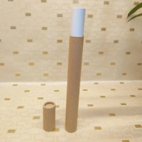 500pcs/lot Kraft Paper Incense Tube Incense Barrel Storage Box For 10g 20g Joss Stick Convenient Carrying Paper perfume tube
