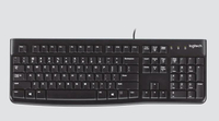 羅技K120有線鍵盤筆記本電腦商務辦公家用防潑濺設計辦公舒適手感 全館免運
