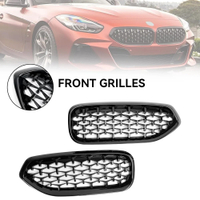 Corcoransu กระจังหน้าแบบพิเศษสำหรับ BMW Z4 G29 2019-2023 ทดแทน 51138091295 51138091296 4P7H5 ตัวตัดโ