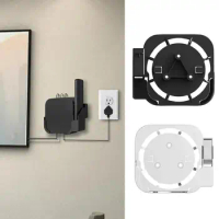 Wall TV Box Holder ForApple Tv Set-top Box Wall Mounted Base Bracket For TV Top Box Durable Storage Stand For TV Box And Remote