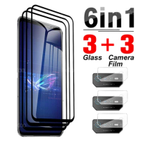6in1 Screen Protective Glass For Special Asus ROG Phone 6 Pro Tempered Glass Camera Lens Protection Glass For Asus ROG Phone 5 3