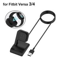 Charger Holder for Fitbit Sense/Versa 3/Versa 4 Magnetic Charger Stand USB Cord Charging for Fitbit Sense 2 Versa 3 4 Smartwatch