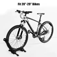 Bicycle Foldable Floor Parking Rack Portable Bike Storage Stand Wheel Holder for Indoor Home Garage Bike Accessories