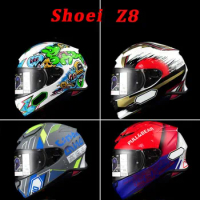 Full Face Motorcycle Helmet Shoei Z8 Helmet Riding Motocross Racing Motorbike Helmet Fashion DIY Print Helmet