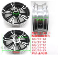 12/13 inch wheels are for electric motorcycles with 120/70-12 130/70-12 140/70-12 120/80-12 130/80-12 150/70-13 tires