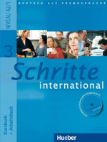 Schritte international 3 (A2.1) - Kursbuch + Arbeitsbuch mit Audio-CD zum Arbeitsbuch und interaktiven Ubungen 課本+練習 (附練習CD)  Hilpert  新月
