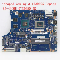 Motherboard For Lenovo ideapad Gaming 3-15ARH05 Laptop Mainboard R5-4600H GTX1650 4G FRU 5B20S72596 5B20S72597