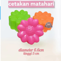 CoD Ready Cetakan matahari kecil 1 lusin Melati Putu segi kotak ayu jelly puding lapis kue bolu tuli