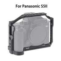 Camera Cage For LUMIX S5II S5IIX G9II Camera Cage Kit for Panasonic Camera with Quick Release Top Handle Photography Accessories