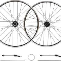 ZUKKA Bike Wheelset 26/27.5/29 Inch MTB Wheel Set Aluminium Alloy Double Wall Rims Front &amp; Rear Wheelset for DISC and Rim Brake
