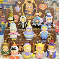 Original Pucky Animal Tea Party Series Blind Box Toys Anime Action Figure Caixa Caja Surprise Mystery Box Model Dolls Girls Gift