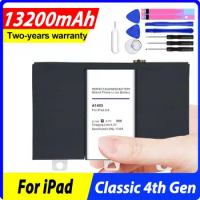 New 13200mAh Bateria For iPad 3 4 iPad3 iPad 4 A1458 A1403 A1416 A1430 A1433 A1459 A1460 A1389 Battery in Stock