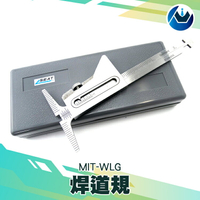 『頭家工具』全不鏽鋼 工業級 焊接角度規 焊道量規 MIT-WLG