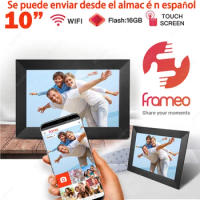 10.1Inch Digital WiFi Frame Smart Digital Photo Frame Digital Photo Frame Electronic Album Digital Frame for Picture Frame WiFi