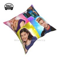 Make It Pop S2 Profile Poster (Sun Hi Jodi Corki Caleb) Throw Cushion Pillow Cover Make It Pop Xo Iq Music Pop Nickel Tv Show