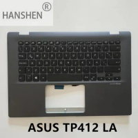HANSHEN Latin New Keyboard Brand New Asus VivoBook 14 TP412UA SF4100 TP412F TP412 Grey C Case