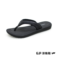 G.P 輕量果凍夾腳拖鞋(G2234W-10)黑色(SIZE:XS-M) GP 拖鞋 人字拖 夾腳拖 阿亮 卜學亮