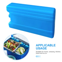 Plastic Food Storage Ice Box Refrigeration Cooler Bag Kids Lunch Box Ice Pack Outdoor Camping Picnic Beverage Beer Freezer Block