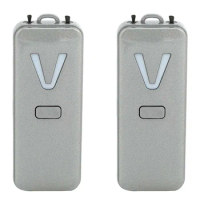 2X Personal Wearable Air Purifier Necklace Mini Portable Air Freshener Ionizer Negative Ion Generator Silver