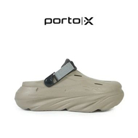 Porto X Sandals - Gio Clogs Sendal Sport Recovery Resting Empuk Premium Adaptifoam 39/40 EarthySand