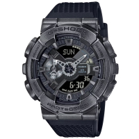 CASIO 卡西歐 G-SHOCK 科幻蒸氣 雙顯腕錶 母親節 禮物 48.8mm / GM-110VB-1A