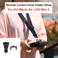 Remote Control Hook Holder Strap for DJI Mavic 3/Air 3/2S/Mini 2/MINI 4 PRO Lanyard Neck Strap Silicone Case RC Drone Accessory