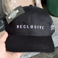 [ID.021] (GRADE A) (B1) - Topi Baseball HITAM Bordir Distro You&me Official Store RECLUSIVE Original