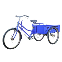 Low price drum brake system for tricycles, open body, 3-wheel bicycle, adult pedal, rickshaw, cargo, other tricycles