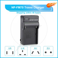 NP-FM70 NP-FM90 Battery Wall Charger for Sony Camcorders Alpha A100 A100H A100K A100B A100KB A100W
