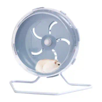 Hamster Sport Running Wheel Rat Small Rodent Mice Silent Jogging Hamster Gerbil Exercise Play Toys Hamster Cage Accessories