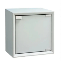 【AS雅司設計】愛黛兒白色疊疊樂一體成型木門櫃-36x30x36cm三色可選