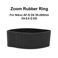 Lens Zoom Grip Rubber Ring Replacement for Nikon AF-S DX 55-200mm f/4-5.6 G ED Camera Accessories Repair part