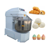 Double Speed Flour Mixer Small Bread Steamed Bun Dumpling Dough Kneading Machine Flours Commercial 120L Capacity Dough Mixer