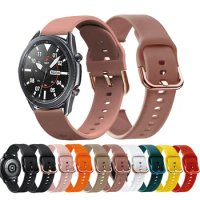 20mm Silicone Strap For Samsung Galaxy Watch 5/pro 45/4 44mm 40mm Active 2 S2 Sport Bracelet For Samsung Galaxy Watch 3 41/42mm