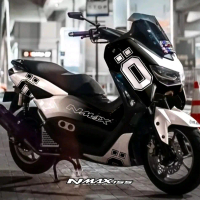 decal sticker new nmax 155 full body Striping motor yamaha nmax tahun 2021 2022 Kendaraan Motorcycle