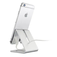 Universal Mobile Desk Phone Holder Aluminium Alloy For Charging Stand for iPad iPhone Sony HTC ASUS huawei Samsung Acer Nomi
