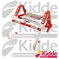 【美國Kidde 】家用收納式緊急避難梯│三層樓(7.6米)│好收納不占空間