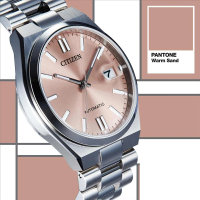 【CITIZEN 星辰】Mechanical PANTONE限定 時尚機械腕錶(NJ0158-89Y)